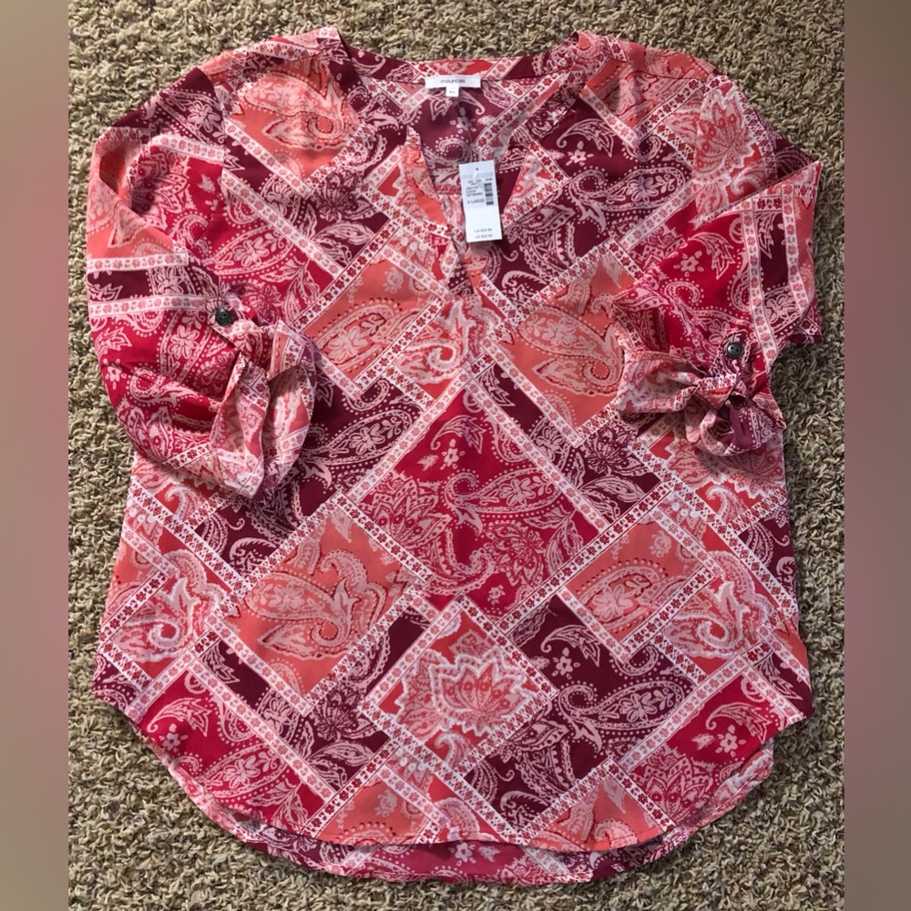 New with tags Maurice’s top - Size XL